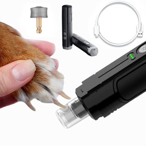 Electric Pet Nail Grinder - Professional Grooming Tool for Cats & Dogs - Sentipet