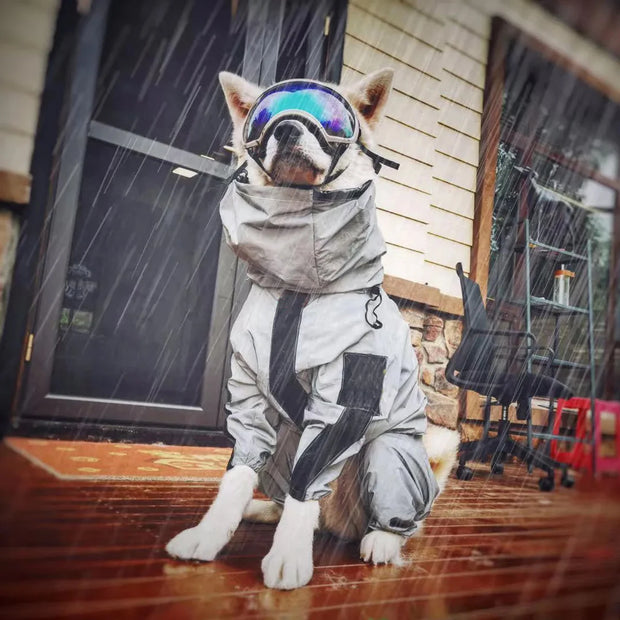 Outdoor Dog Raincoat Reflective Waterproof Jacket - Sentipet