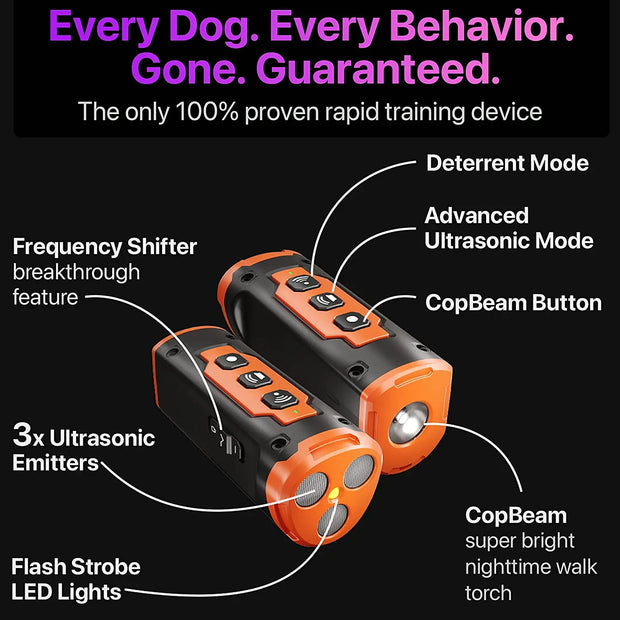 Sentipet NPS Alpha Pro- Ultrasonic Dog Trainer Bark Deterrent