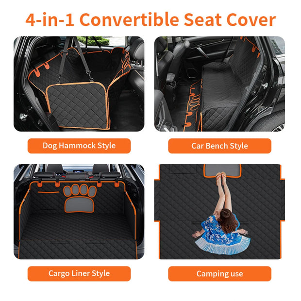 Doggy Cover™ - Waterproof Car Seat Travel Mat Hammock For Dogs - Sentipet