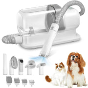 Professional Pet Grooming Vacuum Kit, 5 Pet Grooming Tools, 2L Canister, for All Dogs Cats